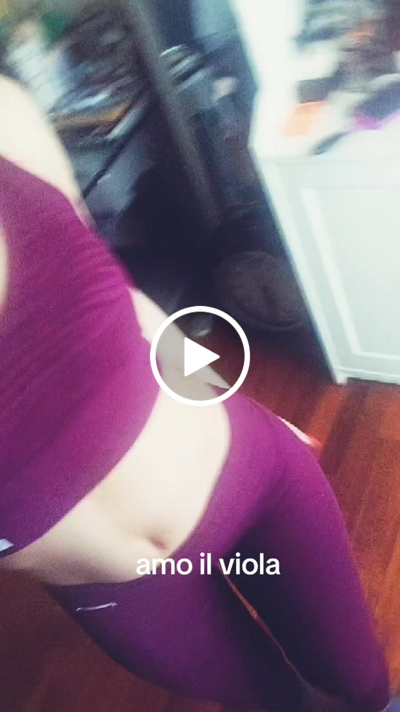 Customer video review of Leggings Push Up All-Up Dark Purple