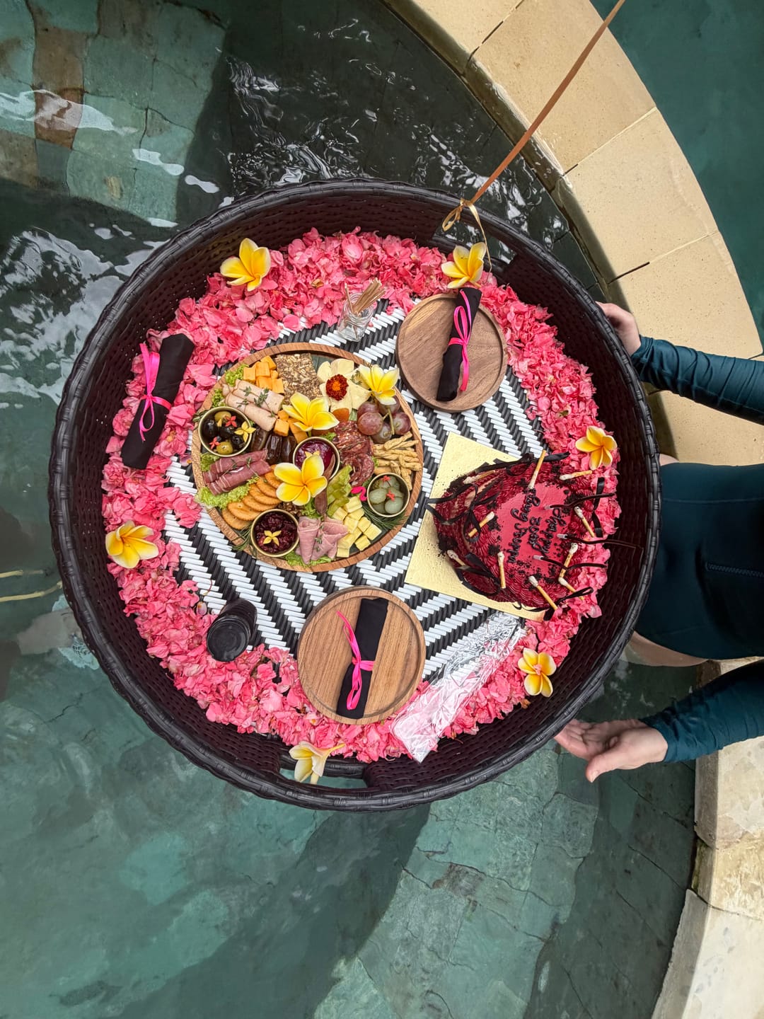 Customer photo review of 🧀 Luxury Charcuterie & Cheese Board – Grazing Platter Delivery in Bali