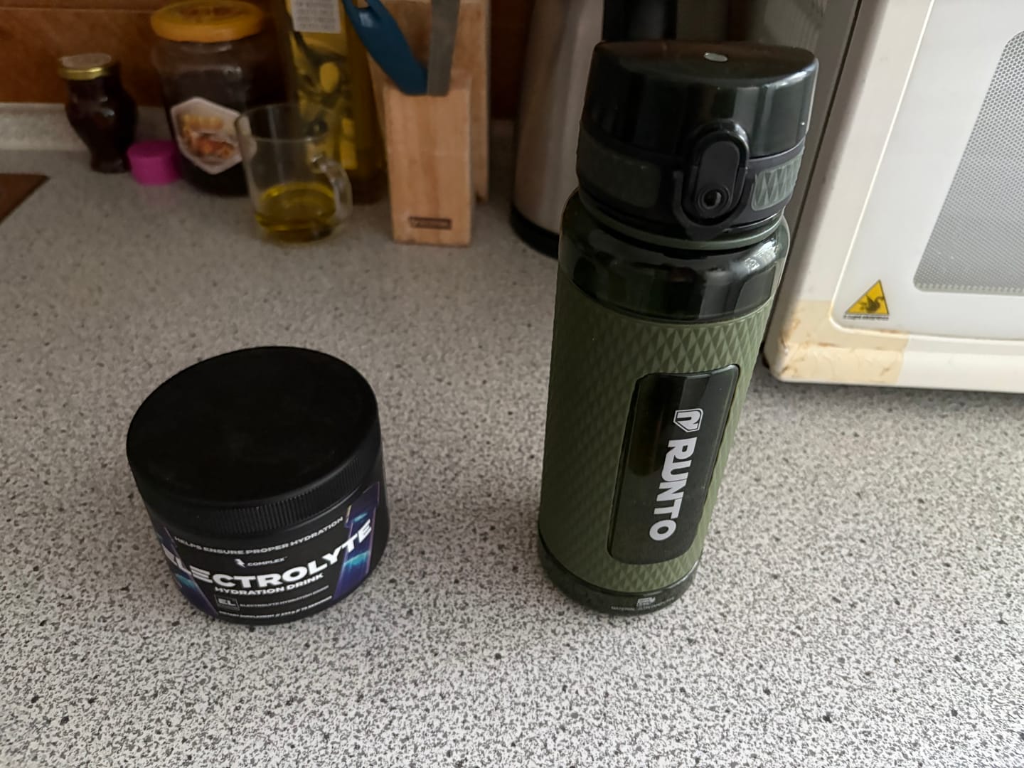 Customer photo review of Electrolyte Hydration Drink