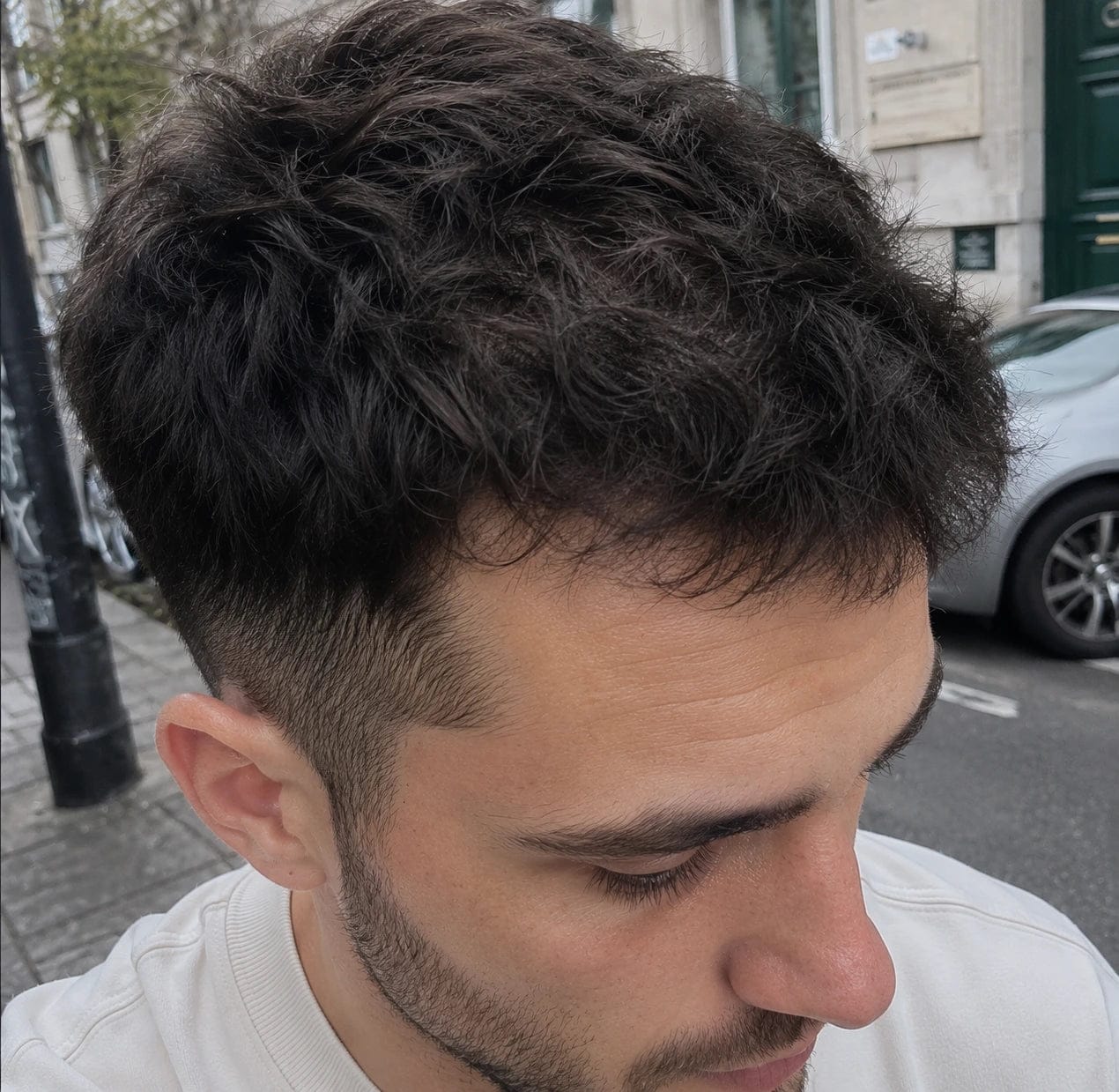 Customer photo review of Korean Scalp Repair Bar for Men
