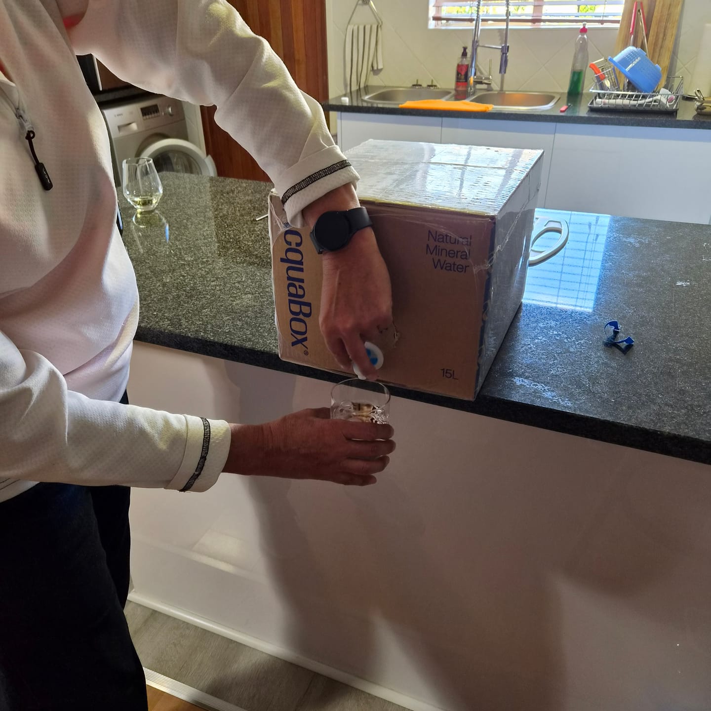 Customer photo review of AcquaBox 15L - Still Mineral Water (on tap Bag-in-Box)