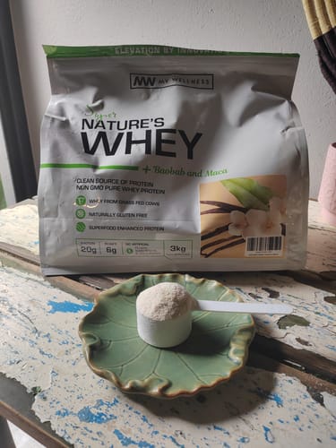 Customer photo review of My Wellness Super Nature's Whey Protein