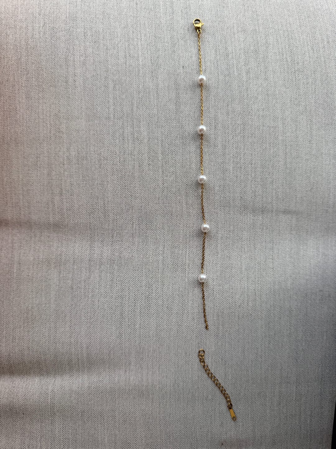 Customer photo review of Cali Pearl Anklet (Bundle)