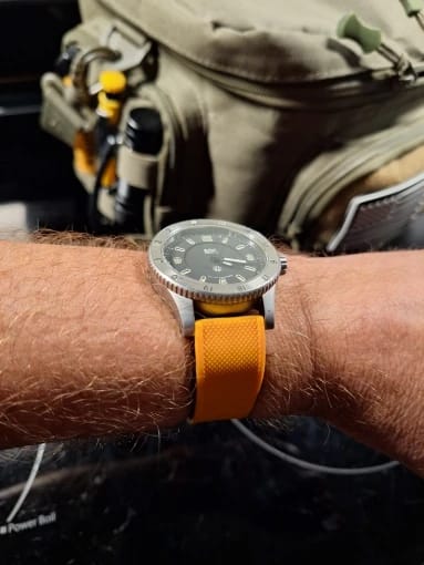Customer photo review of Amazfit Silicone Quick Release Watch Band Replacement Strap