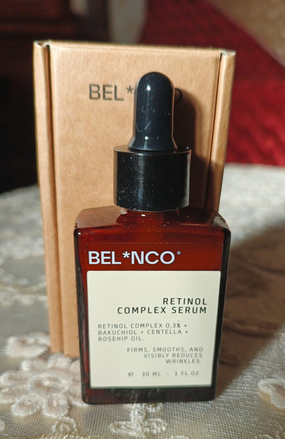 Customer photo review of RETINOL COMPLEX SERUM