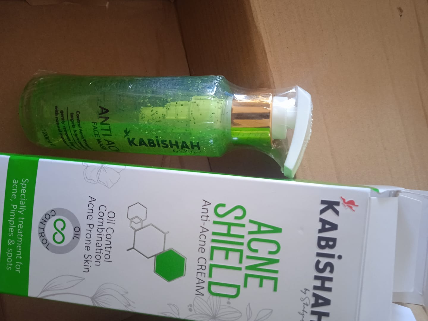 Customer photo review of Ultimate Acne Relief Pack