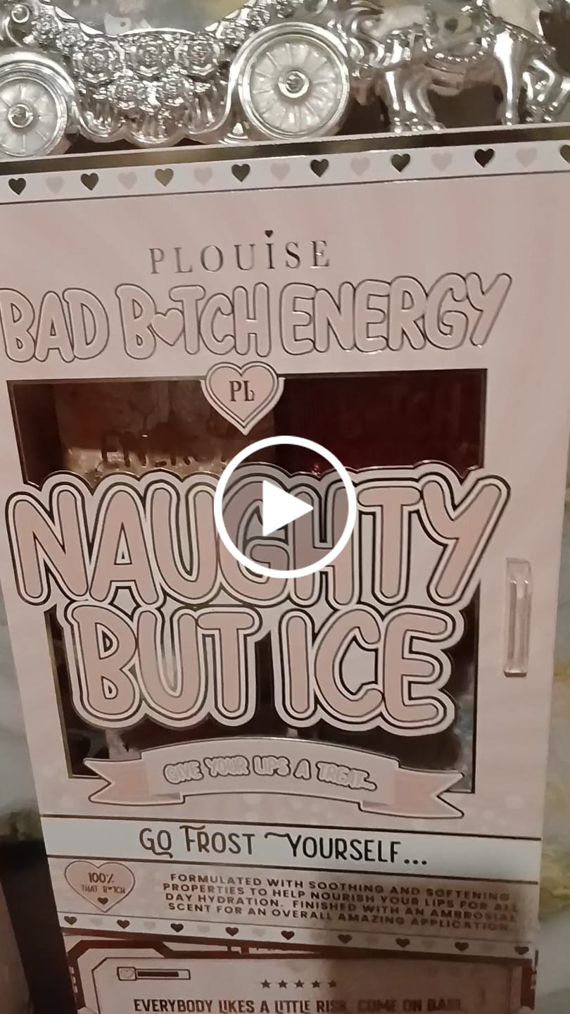 Customer video review of Naughty But Ice Bad Bitch Energy Trio
