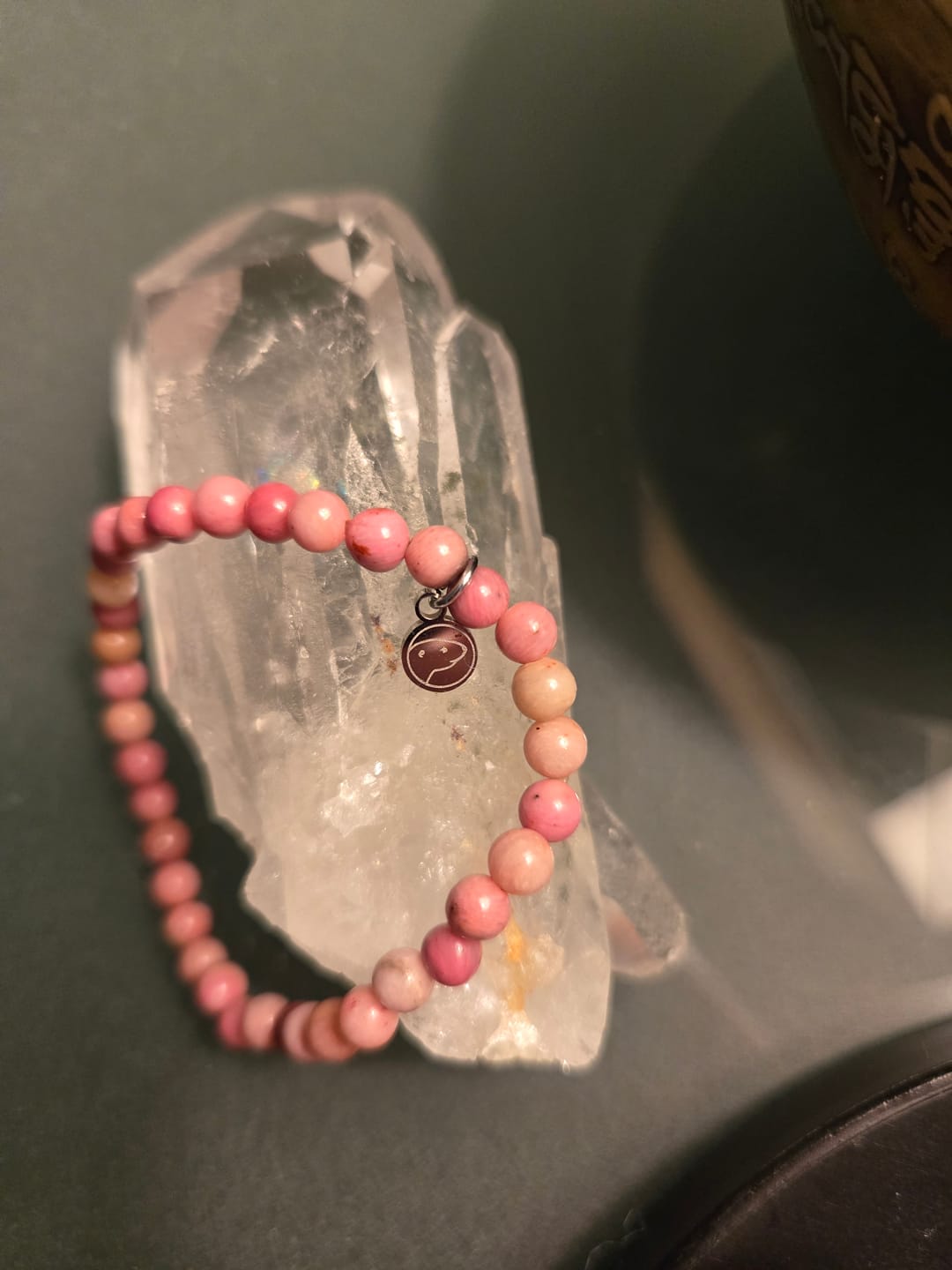 Customer photo review of Rhodonite Bracelet Mini