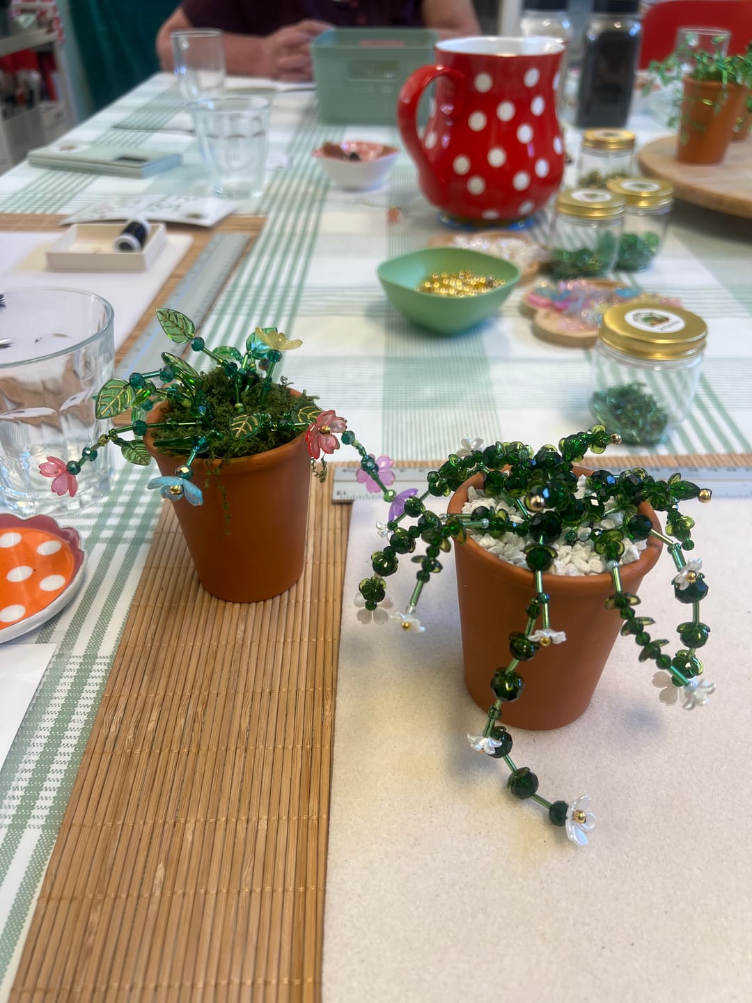 Customer photo review of Workshop: Maak je eigen kralenplantje (meest gekozen)