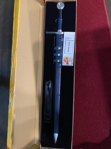 Customer photo review of Azure Lion Longsword