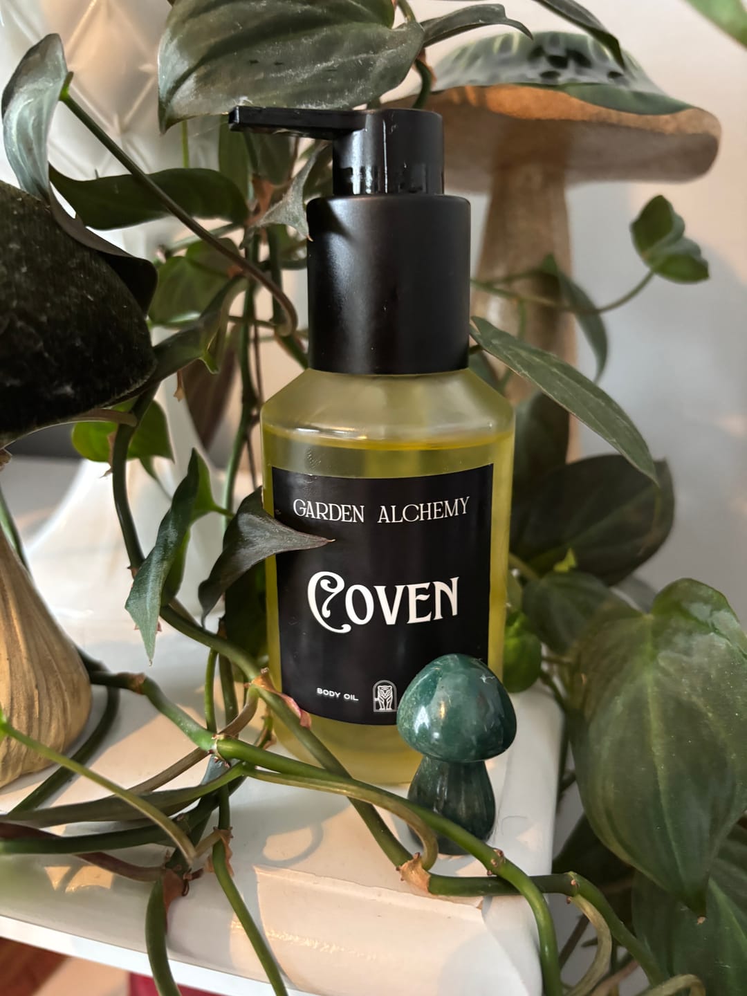 Customer photo review of COVEN BODY OIL