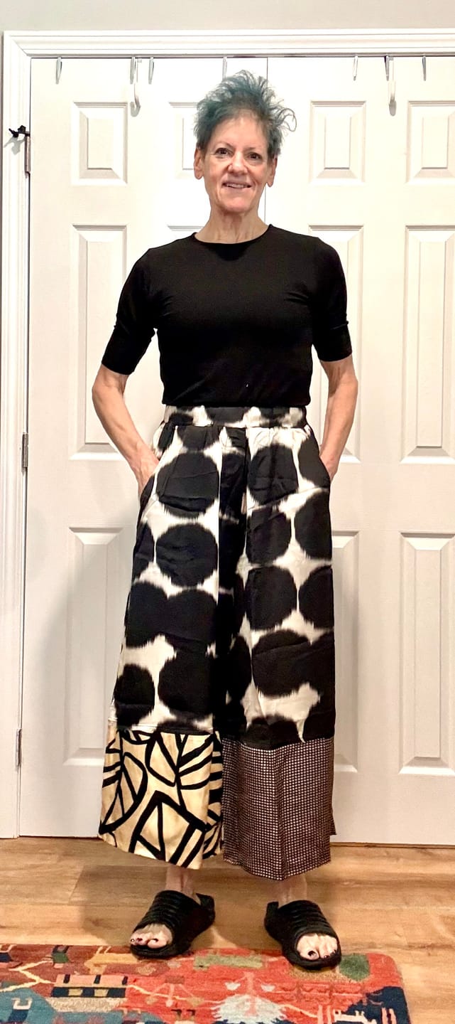Customer photo review of Happy-Go-Lucky Pants, Serene