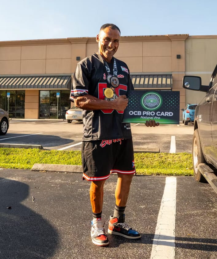 Customer photo review of Puerto Rico Heritage Custom Football Jersey