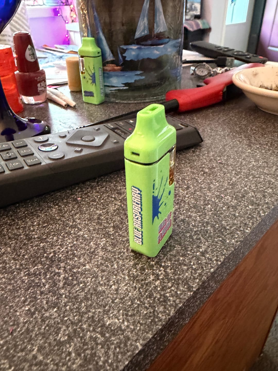 Customer photo review of BLUE RASPBERRY 1.5ML VAPE