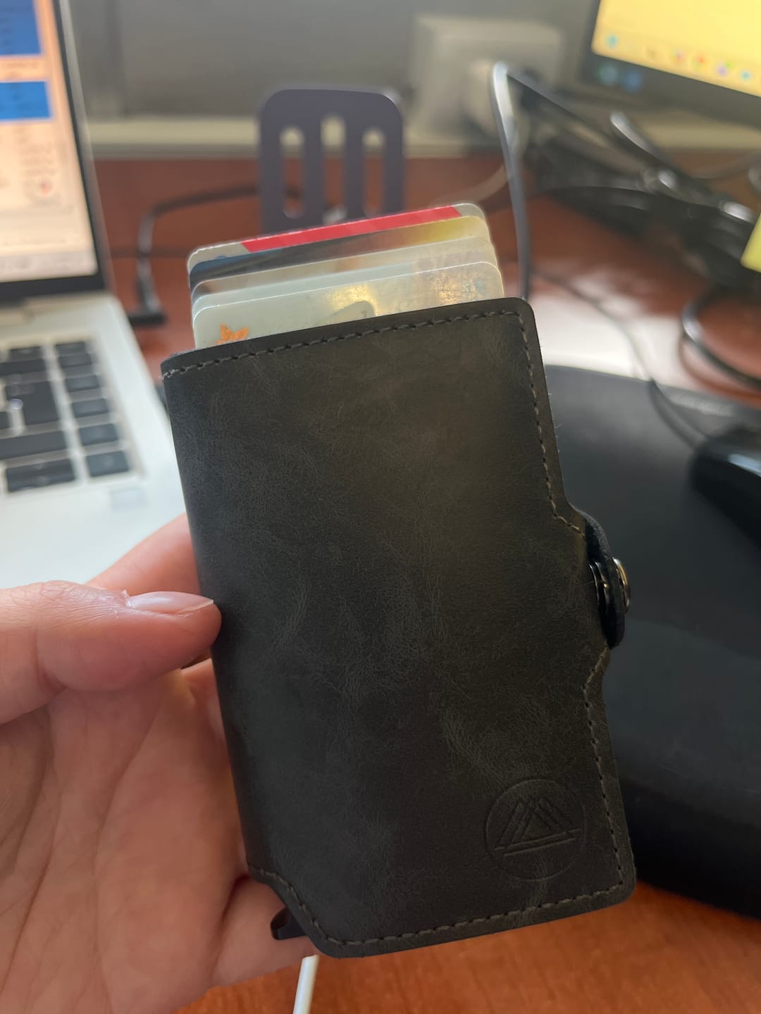 Customer photo review of Billetera Tarjetero RFID