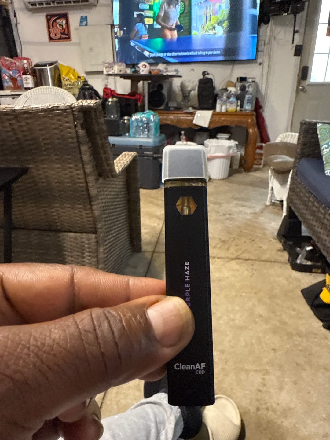 Customer photo review of Purple Haze Indica THC Vape Pen