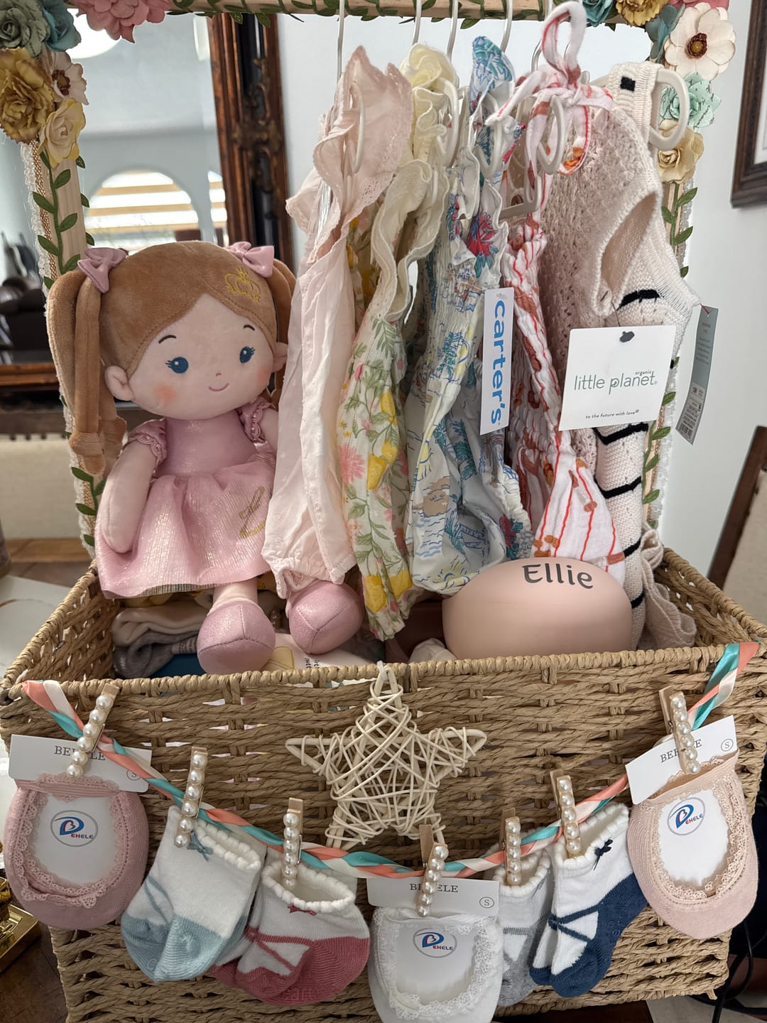 Customer photo review of Leyadoll Soft Plush Personalized Leya Doll, My First Baby Doll