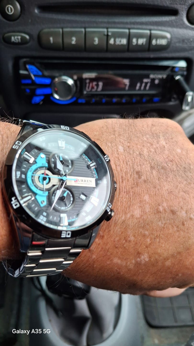 Customer photo review of Curren Madrid® orologio uomo acciaio