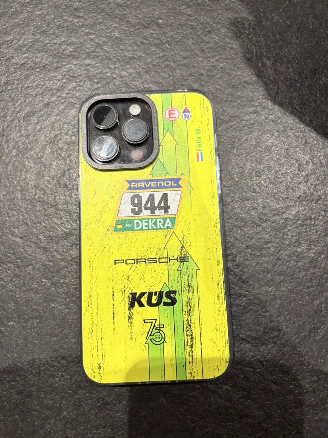 Customer photo review of Grello Porsche GT Livery - Individuelle Handyhülle für iPhone