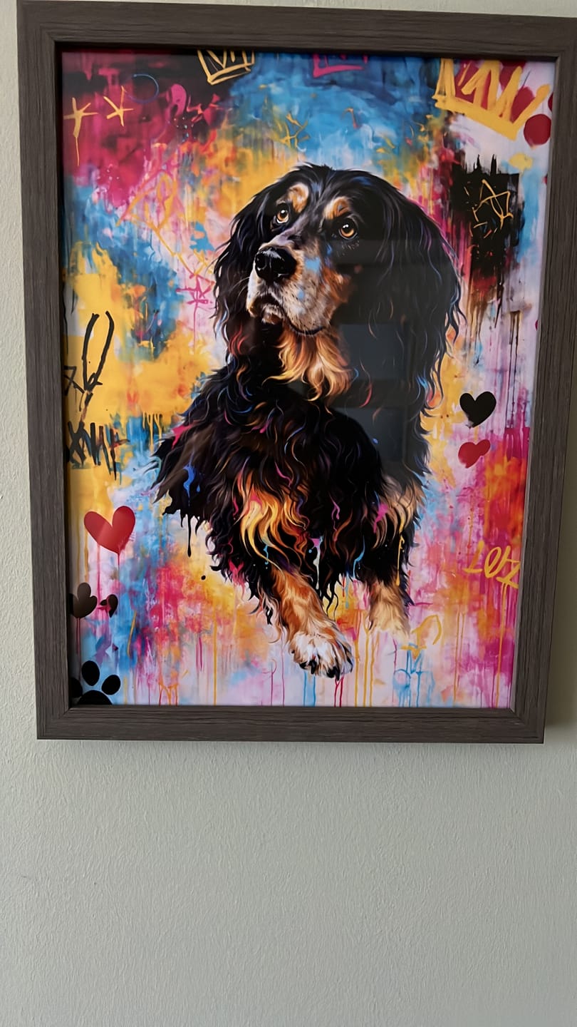 Customer photo review of Grafiti - Póster personalizado