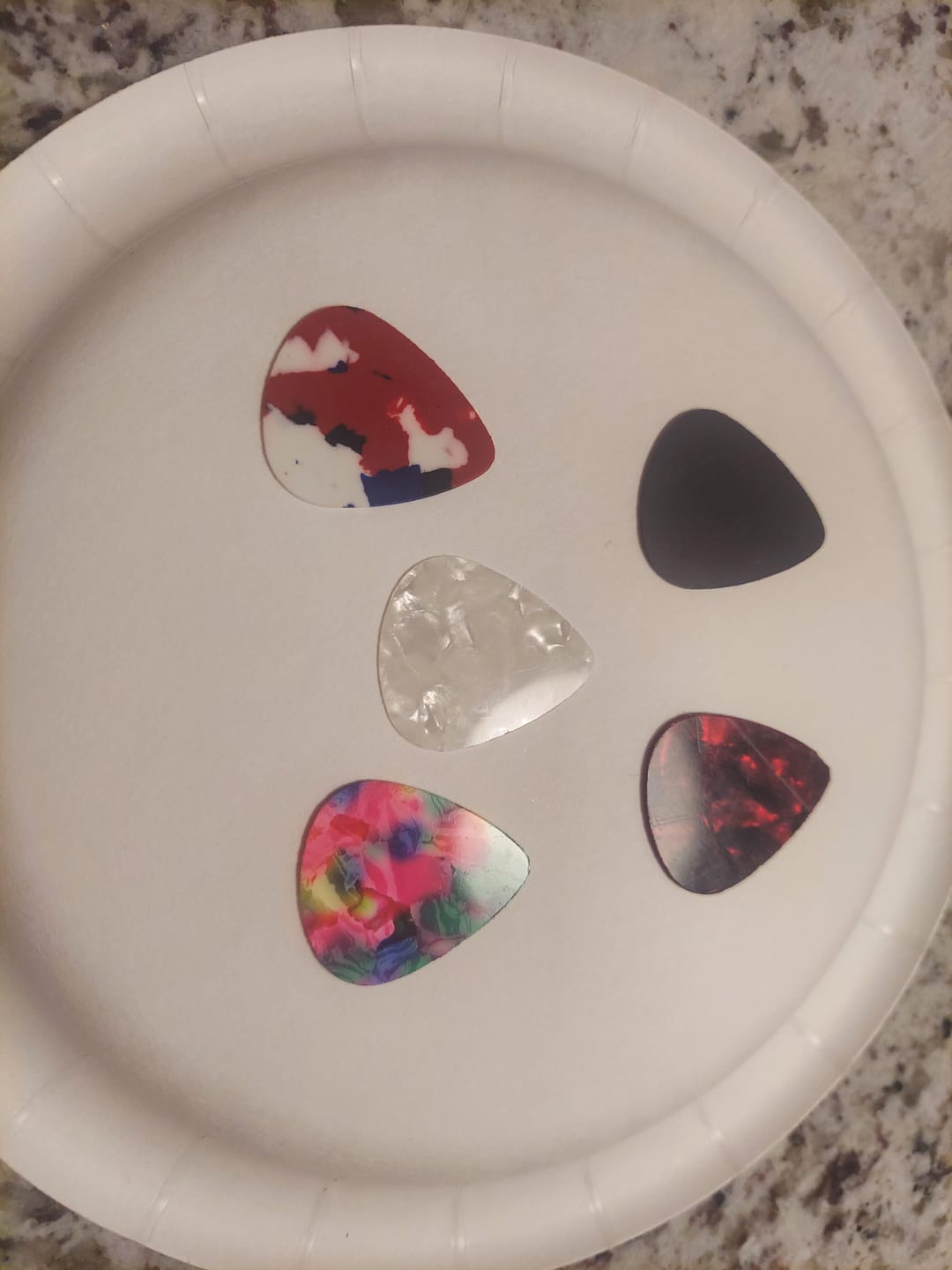 Customer photo review of Guitar Pick Maker Kit