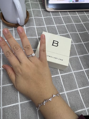 Customer photo review of Diana Bow Bracelet