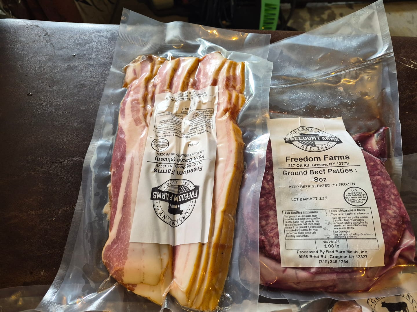 Customer photo review of Free Bacon