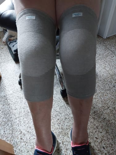 Customer photo review of Genouillère de Compression