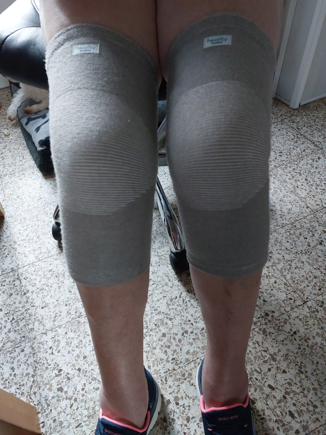 Customer photo review of Genouillère de Compression