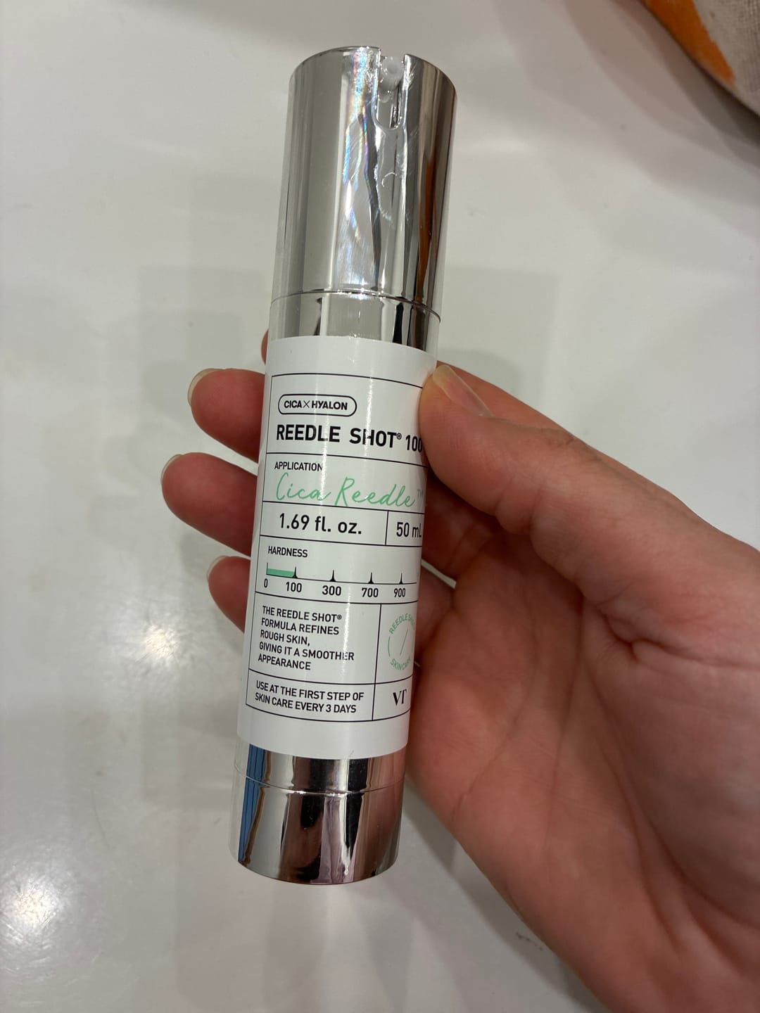 Customer photo review of Serums-būsteris ar mikroadatām VT Cosmetics Reedle Shot 100
