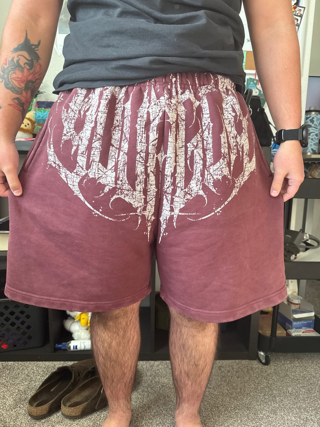 Customer photo review of 1011 - Dark Wave Shorts