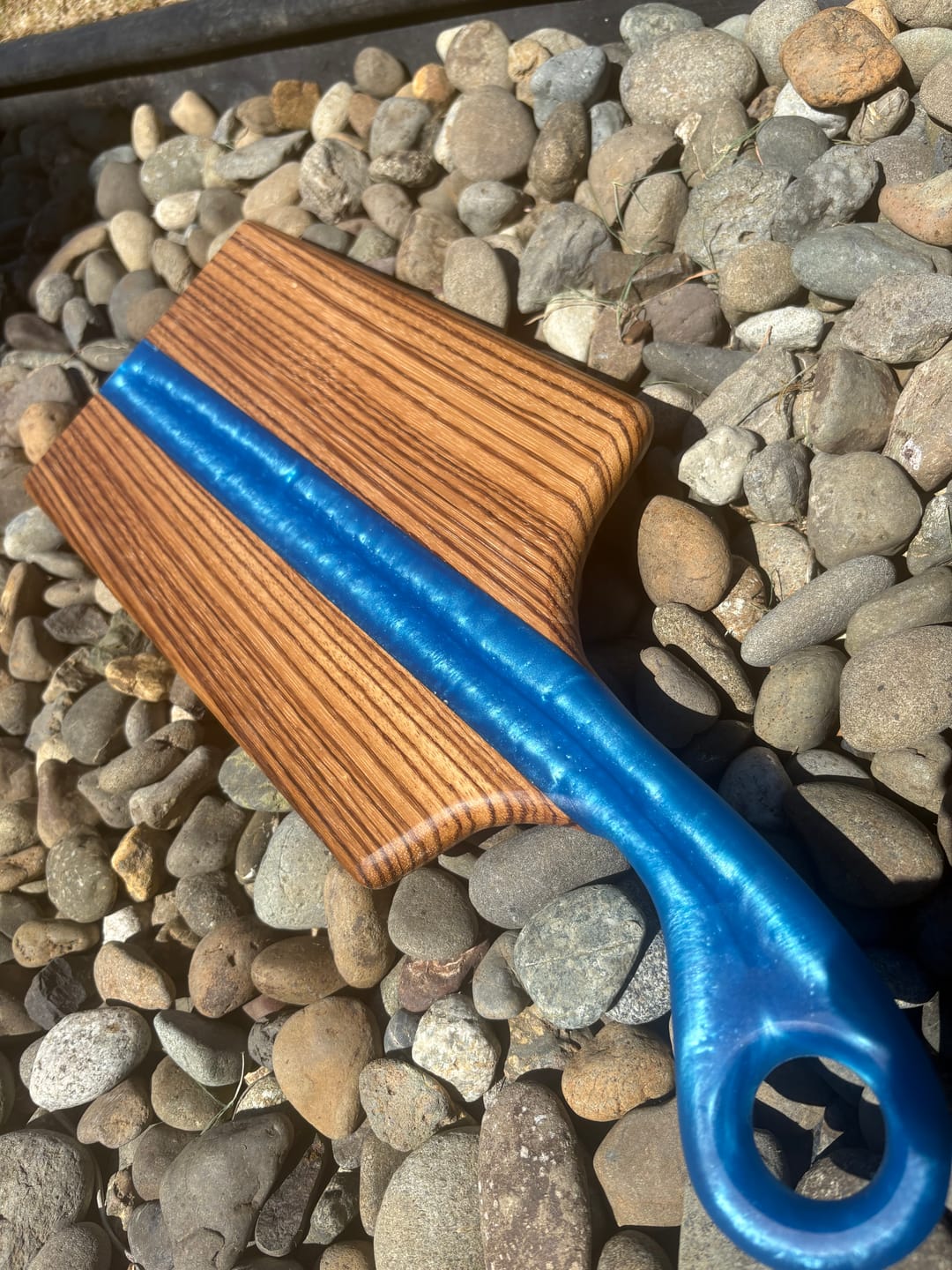 Customer photo review of 17.5x7x1" Small Free Flow Charcuterie Board Silicone Mold