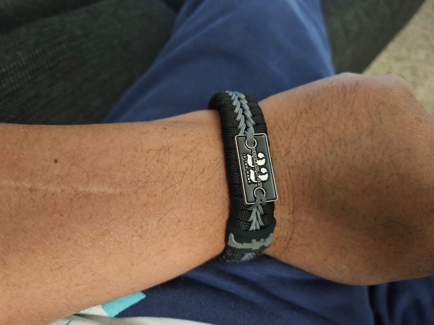 Customer photo review of 22 A Day - Paracord Bracelet