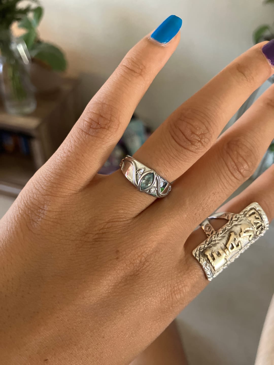 Customer photo review of BIRTHSTONE RINGS