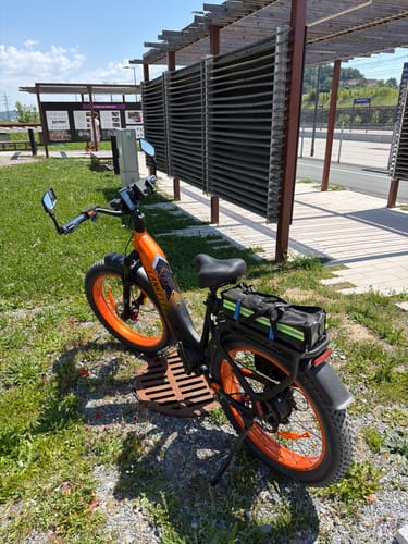 Customer photo review of 48V 20Ah Large Capacity Lithium Battery For Lankeleisi MG600 Plus Electric Bike