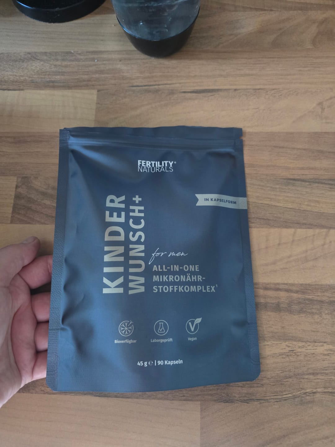Customer photo review of Kinderwunsch+ Men