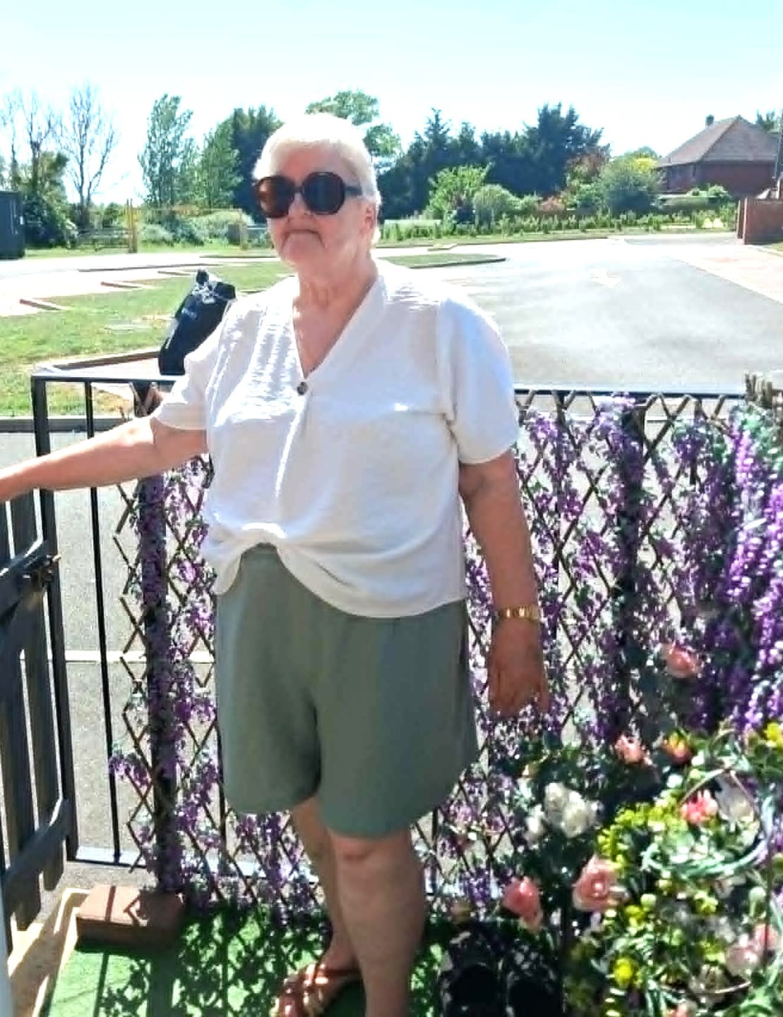 Customer photo review of Special Offer Sage Green Double Gauze Fabric