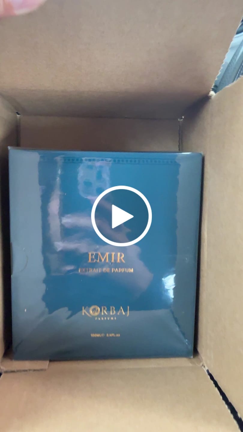 Customer video review of Korbaj EMIR - Extrait de Parfum 100ml