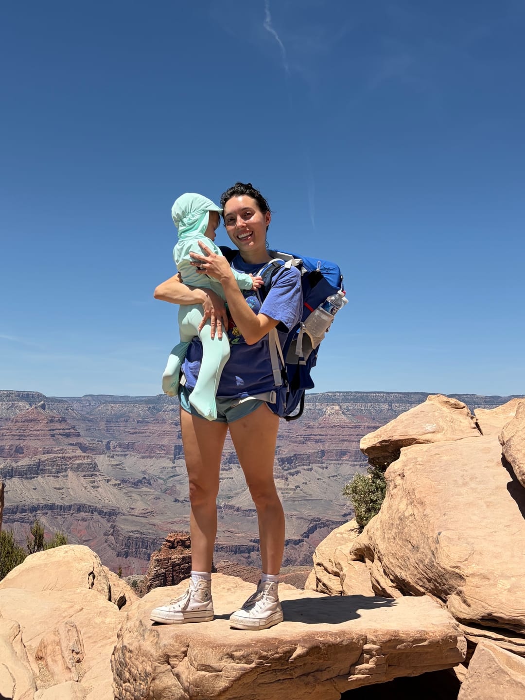 Customer photo review of Baby and Toddler UPF 50+ Sun Protective Onesie