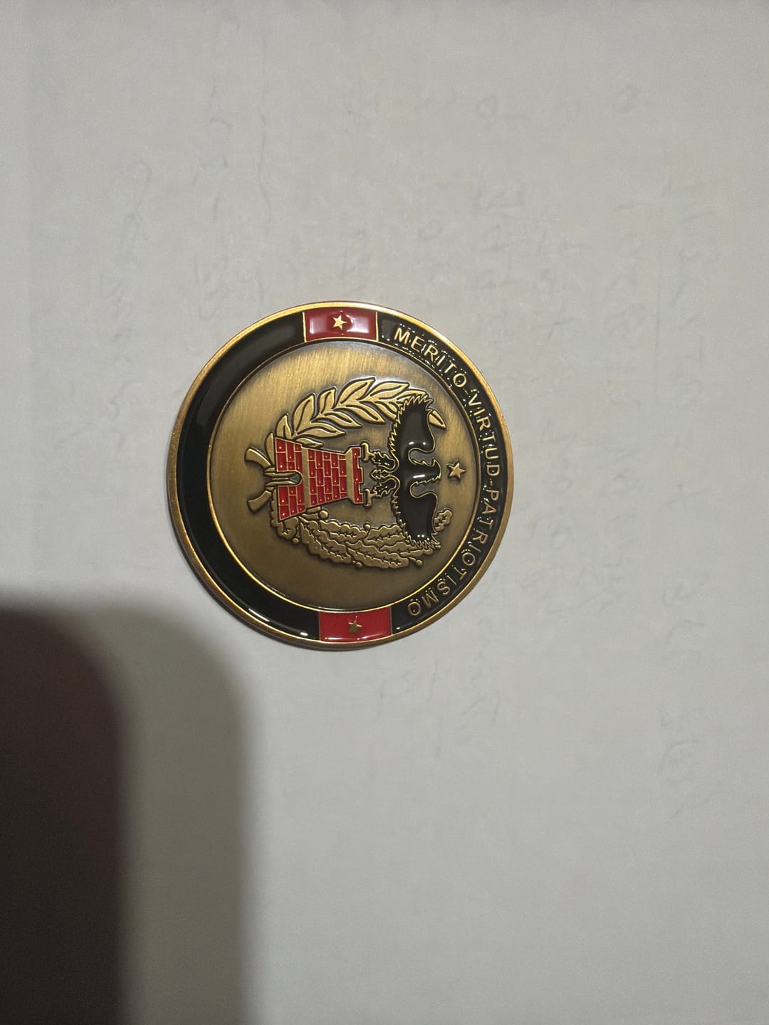 Customer photo review of MONEDA EJERCITO DE CHILE ESCUELA MILITAR DEL GENERAL BERNARDO O"HIGGINS