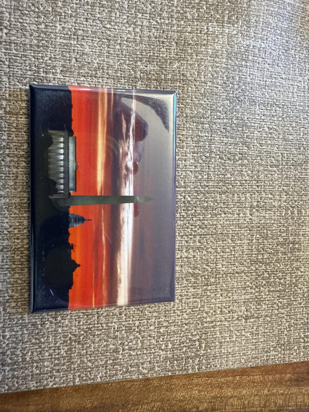 Customer photo review of Fridge Photo Magnets