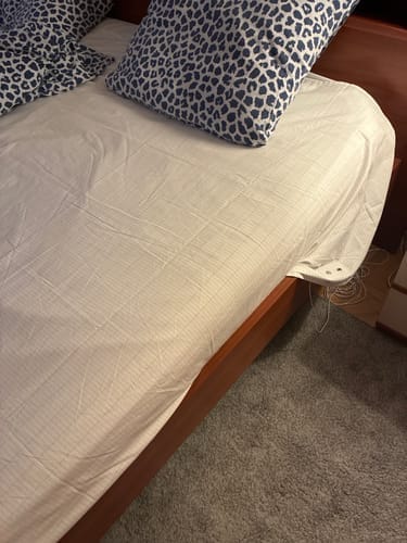 Customer photo review of Vakna Som Ditt Bästa Jag Med Vårt Grounding Lakan Set!