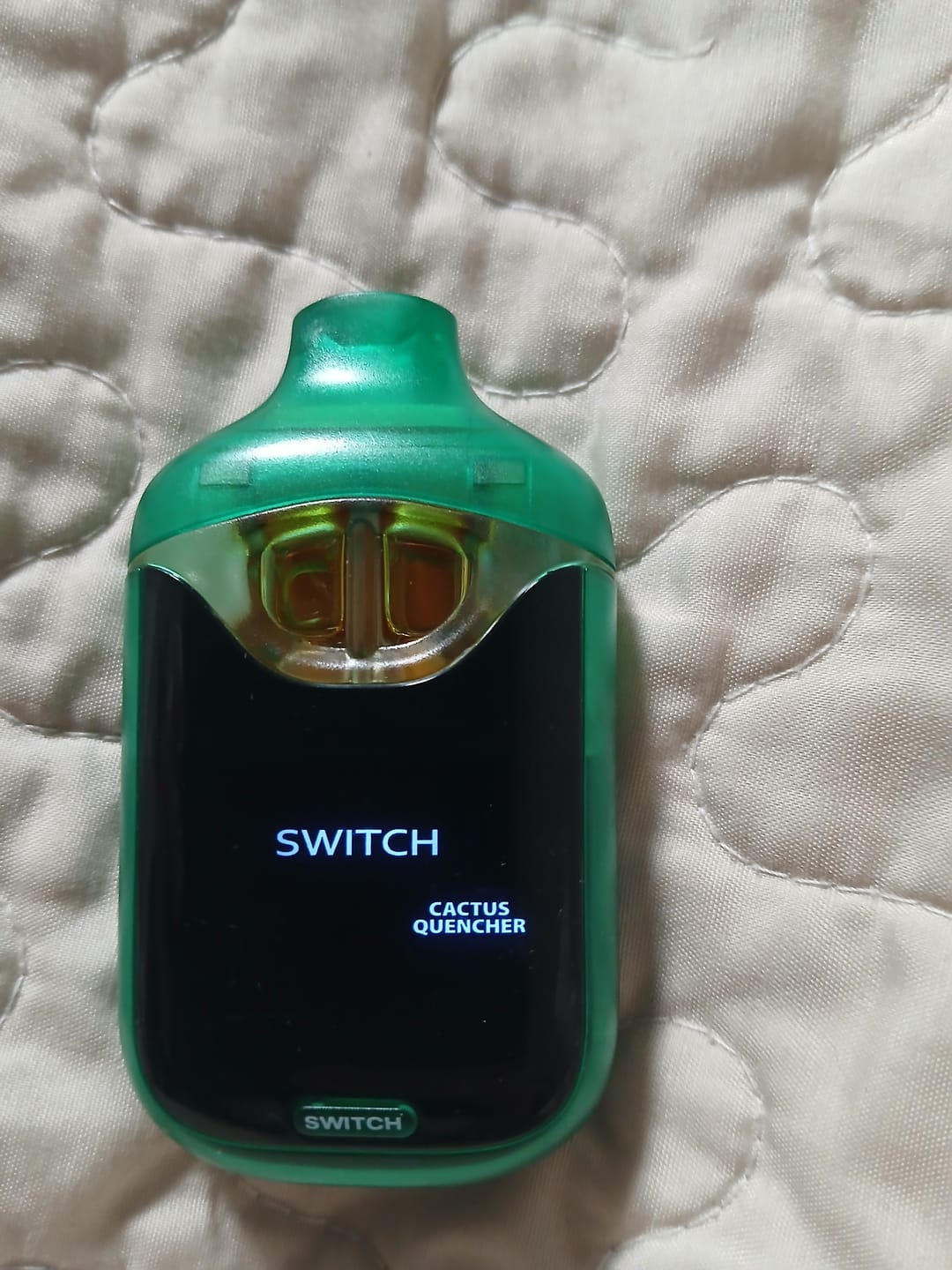 Customer photo review of Switch - 2G Tigers Blood/Cactus Quencher