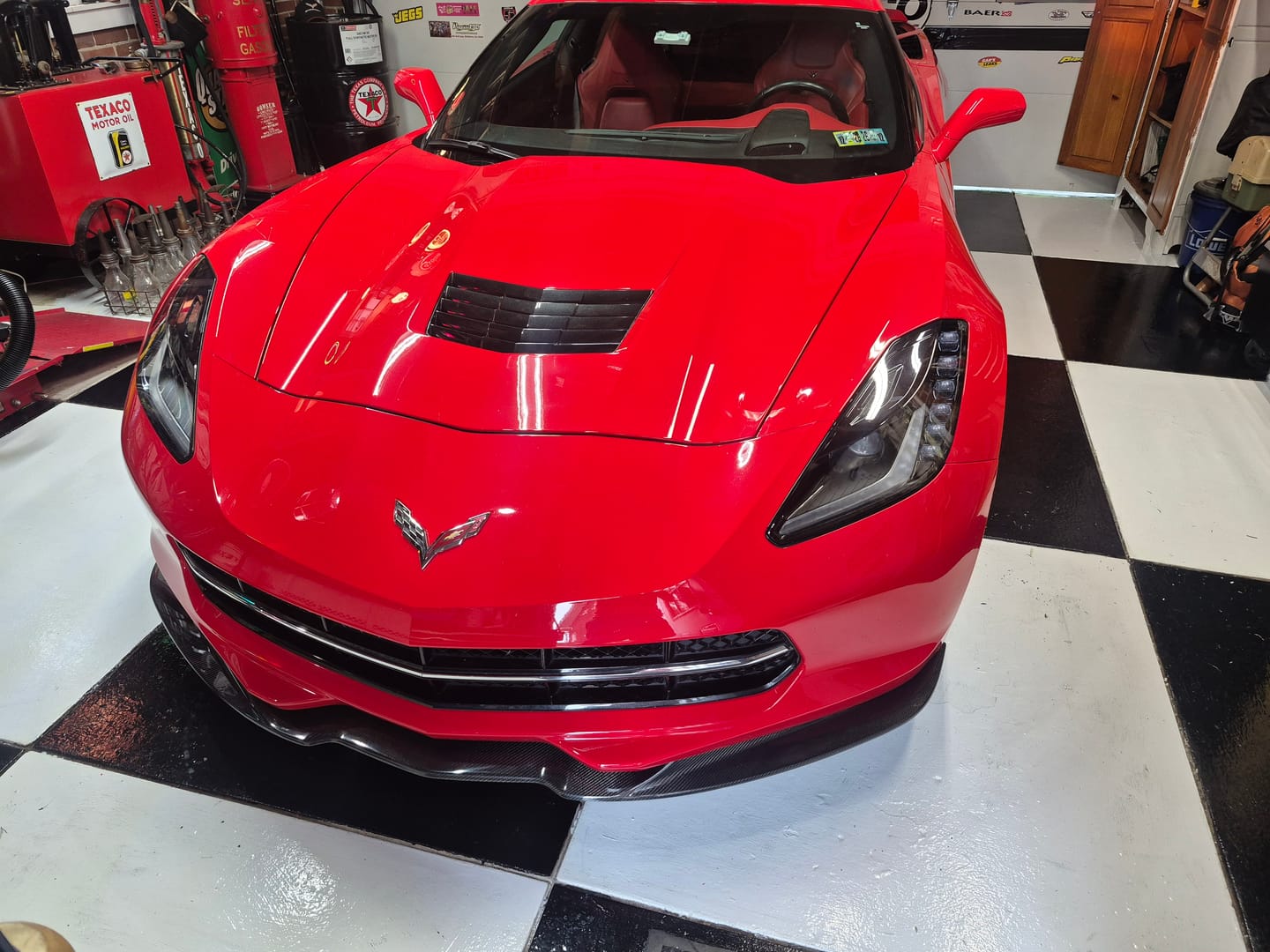 Customer photo review of Corvette C7 Stingray EOS Preformance Package Front Splitter