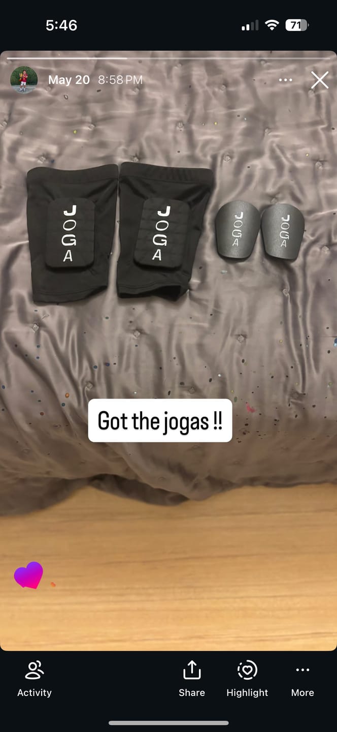 Customer photo review of Mini Shin Pads - Black