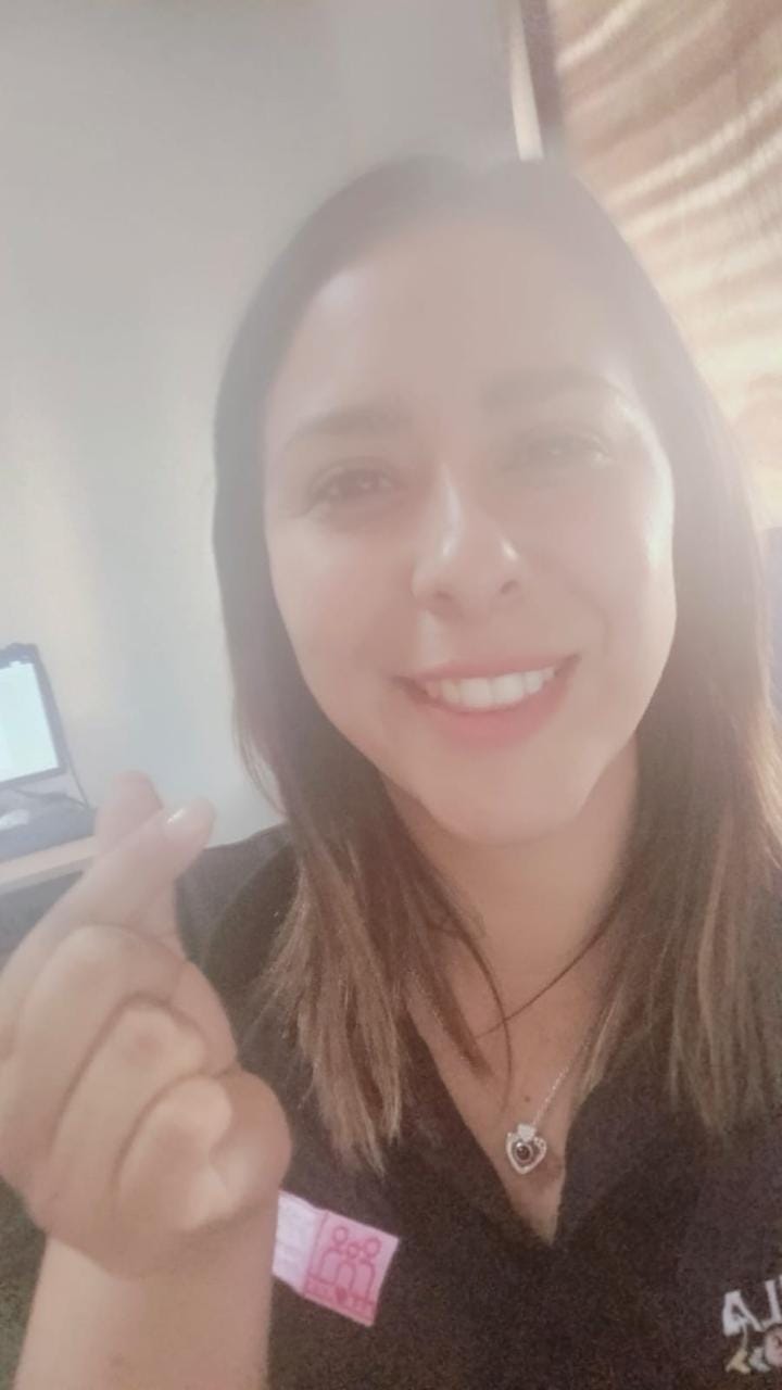 Customer photo review of Collar Amor Eterno con Foto Dentro