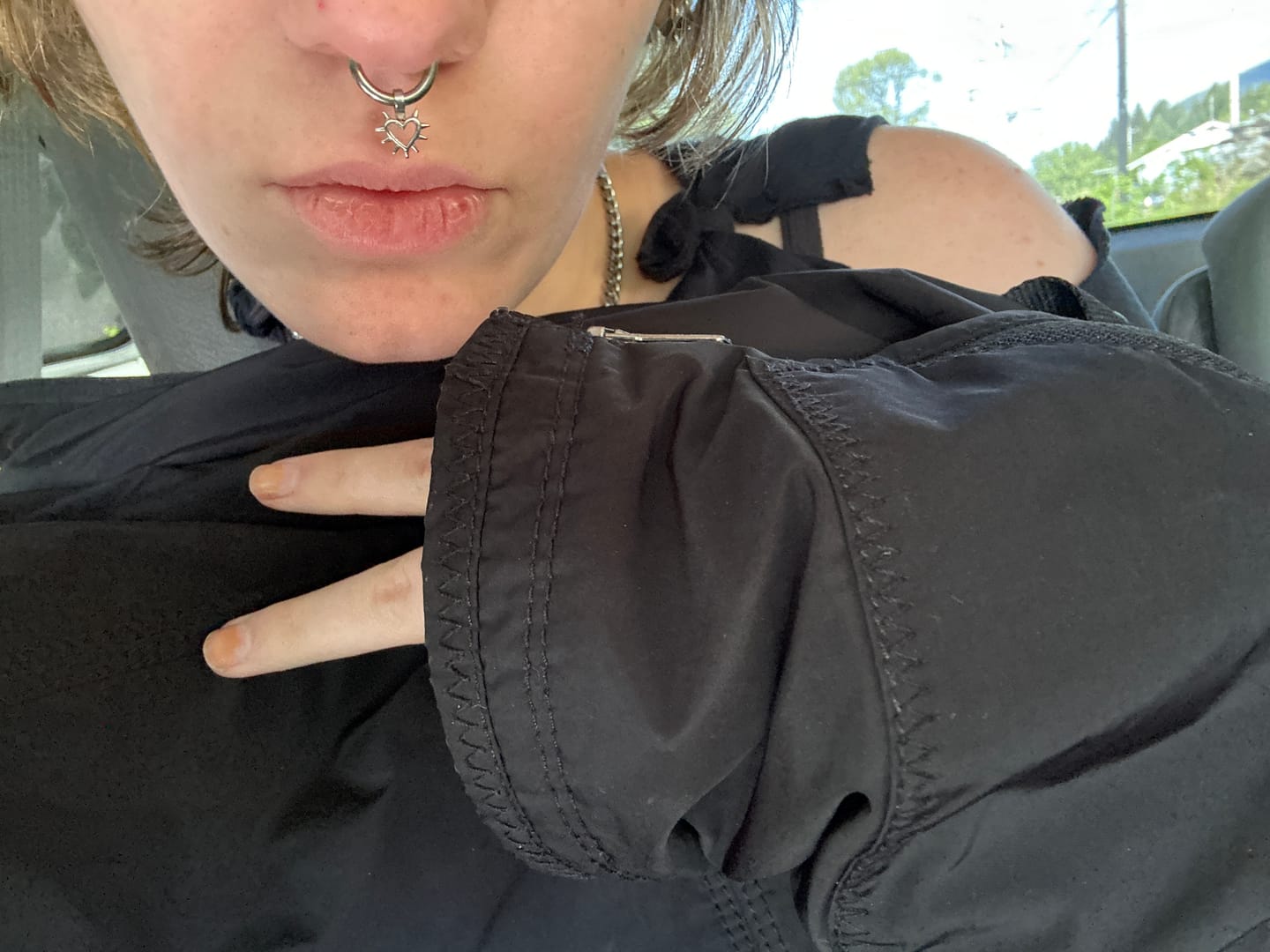 Customer photo review of SPIKED HEART SEPTUM