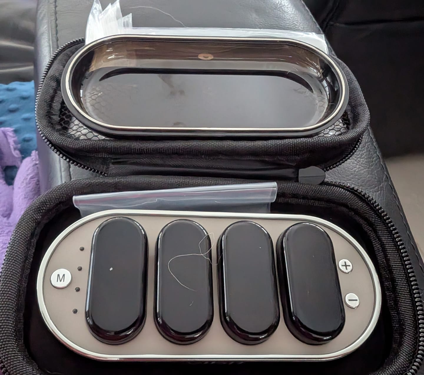 Customer photo review of Vibit Pulse - Wireless Electrical Muscle Stimulator
