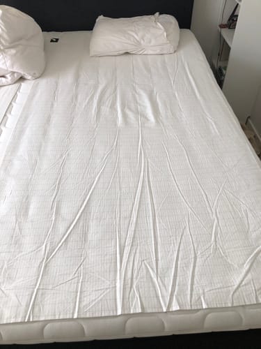 Customer photo review of Vakna Som Ditt Bästa Jag Med Vårt Grounding Lakan Set!