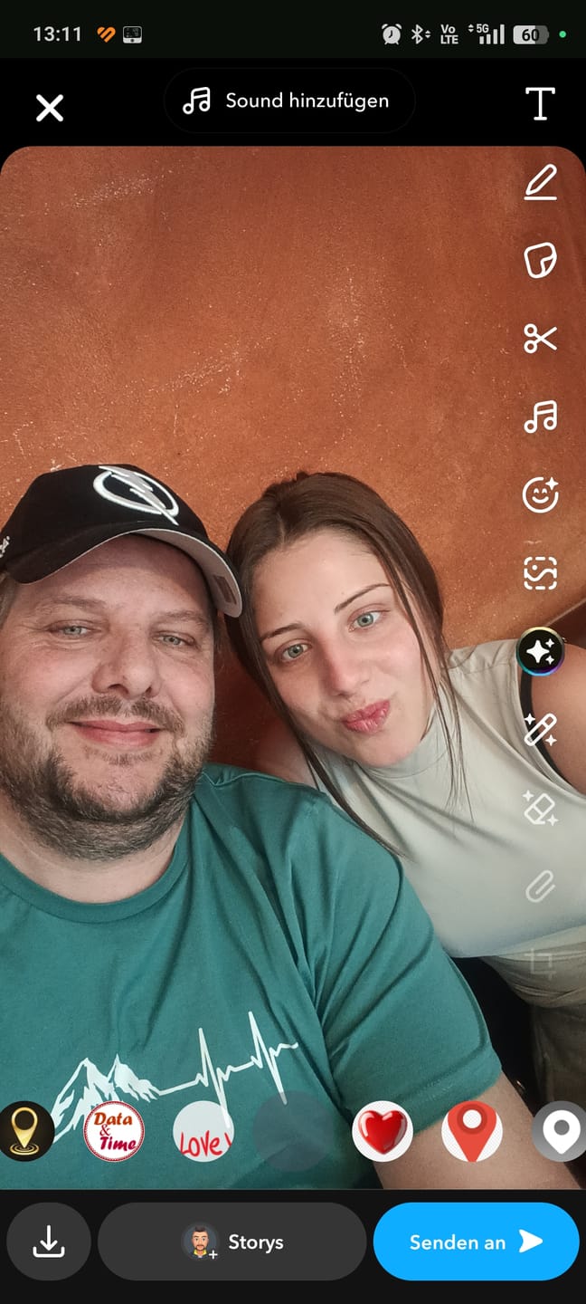 Customer photo review of Herzschlag Berge - Herren Premium Organic Shirt